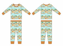 Load image into Gallery viewer, Sunny Safari 2-Piece Long Sleeve Pjs
