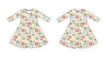 Load image into Gallery viewer, Barnyard Besties Girls Dress