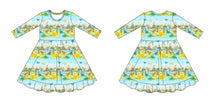 Load image into Gallery viewer, Dino Girls Dress
