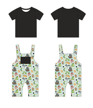 Load image into Gallery viewer, Scallywag Slumber 2-Piece Overalls