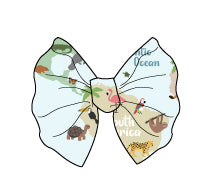 Load image into Gallery viewer, World Map Big Bow Bamboo