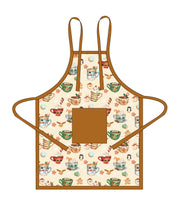 Load image into Gallery viewer, Cream Cocoa Cups Aprons