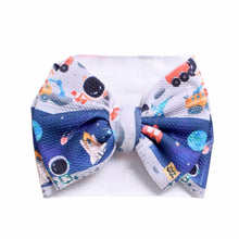 Load image into Gallery viewer, Space Big Bow Headband