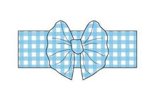 Load image into Gallery viewer, Picnic Party Gingham Big Bow Headband