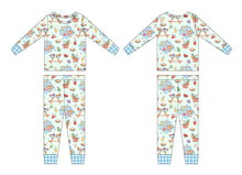 Load image into Gallery viewer, Picnic Party 2-Piece Long Sleeve Pjs