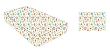Load image into Gallery viewer, Garden Gnomes Twin Fitted Sheet Plus Pillowcase