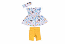 Load image into Gallery viewer, Weather Warriors 3-Piece Peplum Set