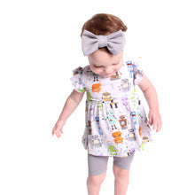 Load image into Gallery viewer, Groovy Grey Bamboo Headband