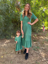 Load image into Gallery viewer, Green Women's Maxi Dress