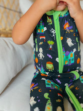 Load image into Gallery viewer, Halloween short Sleeve Romper