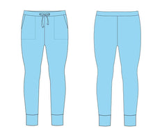 Load image into Gallery viewer, Solace Skies 2.O Light Blue Women's bottom pjs