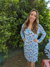 Load image into Gallery viewer, Snowy Slopes Women's nightgown