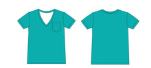 Load image into Gallery viewer, Tidal Teal Women's Short Sleeve top