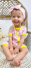 Load image into Gallery viewer, Blayklee Bear Shorts Romper