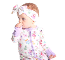 Load image into Gallery viewer, Fluttering Fairies Long Sleeve Romper