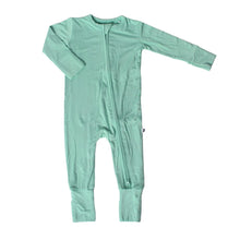 Load image into Gallery viewer, Minty Mint Long Sleeve Romper