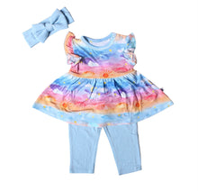 Load image into Gallery viewer, Solace Skies 2-Piece Peplum