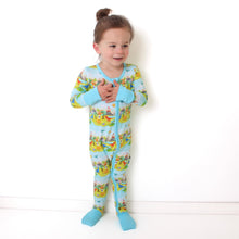 Load image into Gallery viewer, Dino Long Sleeve Romper