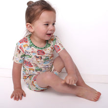 Load image into Gallery viewer, Barnyard Besties 2-Piece Shorts Pjs