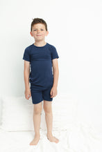 Load image into Gallery viewer, Brielle Blue 2-Piece Shorts Pj
