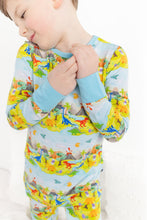 Load image into Gallery viewer, Dino 2-Piece Long Sleeve Pjs