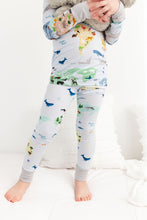 Load image into Gallery viewer, World Map Long Sleeve Pjs