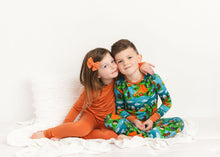 Load image into Gallery viewer, Pumpkin Pie Bamboo Alligator Clip Bows