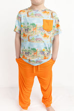 Load image into Gallery viewer, Sunny Safari 2-Piece Jogger Daywear