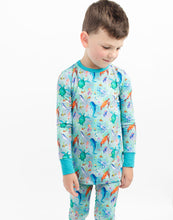 Load image into Gallery viewer, Ocean Oasis Long Sleeve 2 Piece Pjs