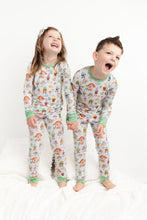 Load image into Gallery viewer, Garden Gnomes Long Sleeve 2 Piece Pjs