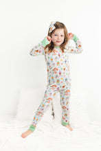 Load image into Gallery viewer, Garden Gnomes Long Sleeve 2 Piece Pjs
