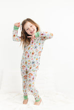 Load image into Gallery viewer, Garden Gnomes Long Sleeve 2 Piece Pjs