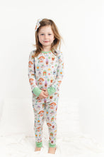 Load image into Gallery viewer, Garden Gnomes Long Sleeve 2 Piece Pjs