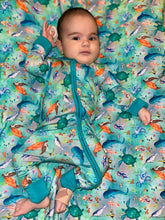 Load image into Gallery viewer, Ocean Oasis Quilted Blanket