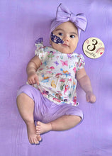 Load image into Gallery viewer, Lavender Lillies Crib Sheet