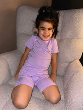 Load image into Gallery viewer, Lavender 2-Piece Shorts Pjs