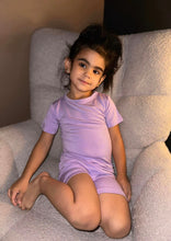 Load image into Gallery viewer, Lavender 2-Piece Shorts Pjs