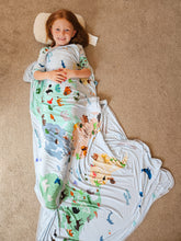 Load image into Gallery viewer, World Map Blanket