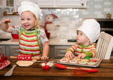 Load image into Gallery viewer, Christmas Stripes Aprons