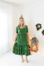 Load image into Gallery viewer, Green Grey Cocoa Women's Maxi Dress