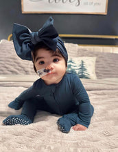 Load image into Gallery viewer, Stormy Sky Long Sleeve Romper