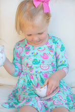 Load image into Gallery viewer, Tea Three Girls Dress with bottoms