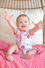 Load image into Gallery viewer, Friendly Farm Shorts Romper
