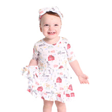 Load image into Gallery viewer, Friendly Farm Girls Dress with bottoms