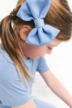 Load image into Gallery viewer, Steel Blue Big Bow