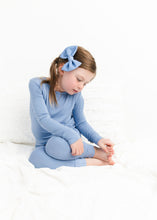 Load image into Gallery viewer, Steel Blue Big Bow