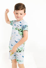 Load image into Gallery viewer, World Map 2-Piece Shorts Pjs