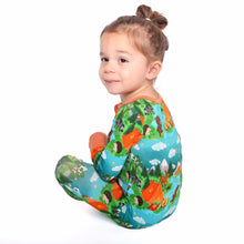 Load image into Gallery viewer, Camping Critters Long Sleeve Romper