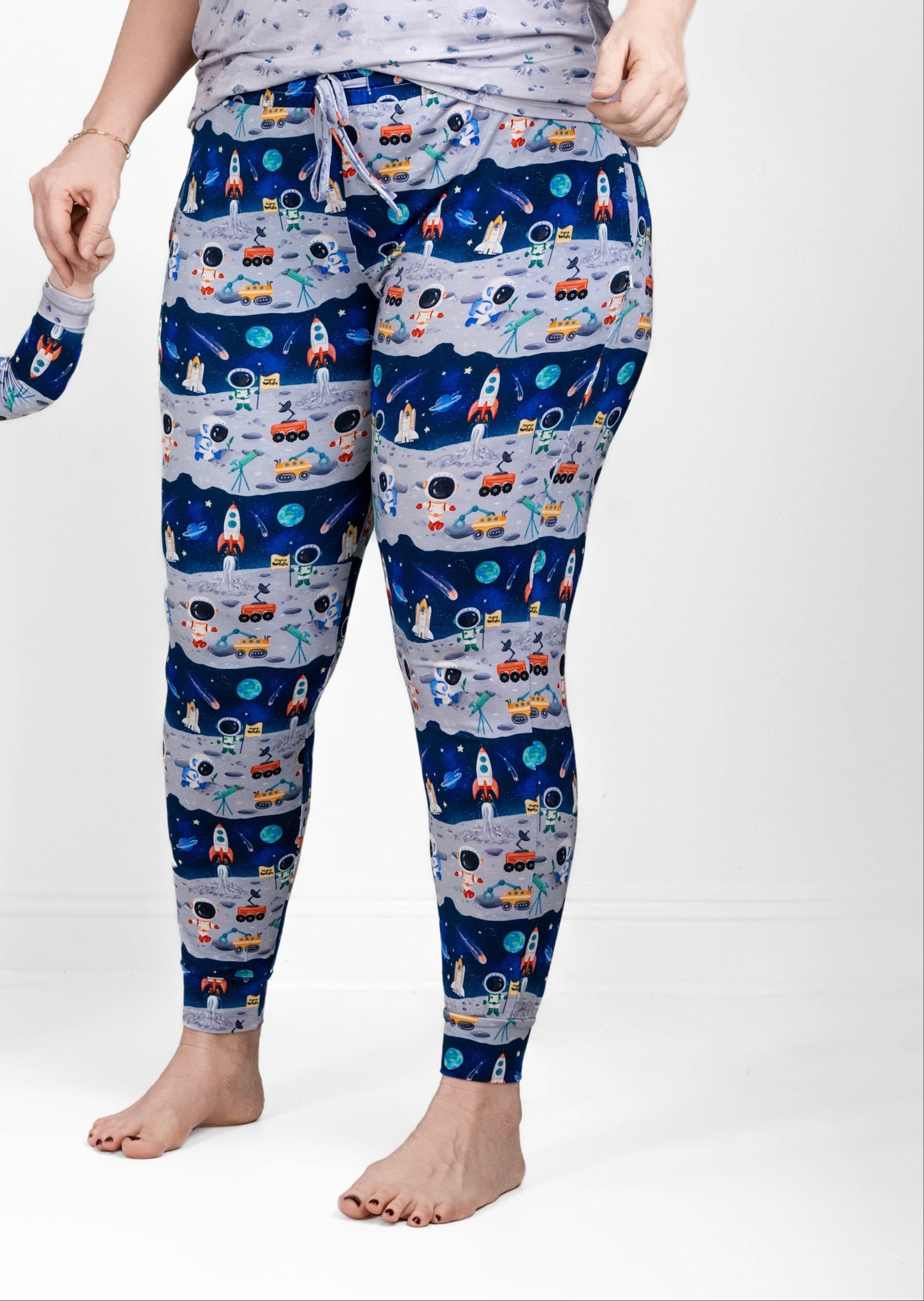 Space Women's bottom pjs – Mama Lulu