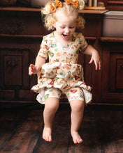 Load image into Gallery viewer, Brown Cream Cocoa Cups Bamboo Alligator Clip Bows